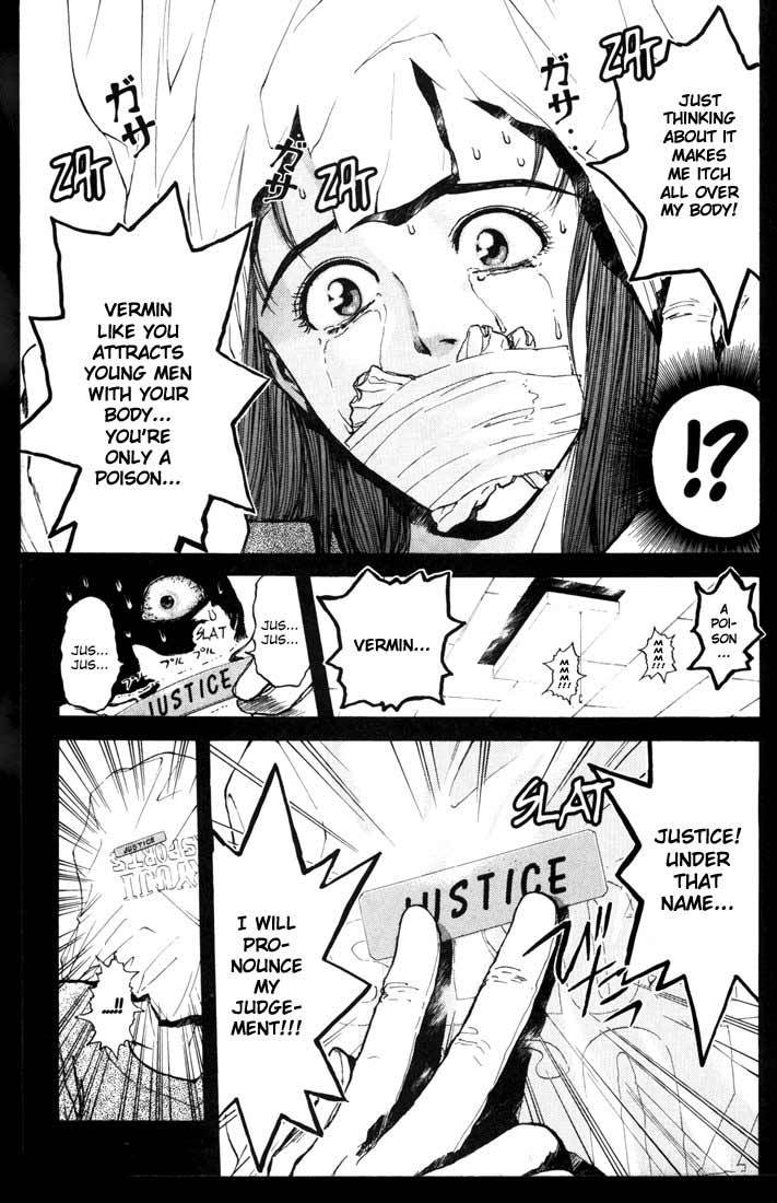 Psychometrer Eiji Chapter 49 page 8 - Chapter 49: "Justice", The Bloodthirsty Killer 4
