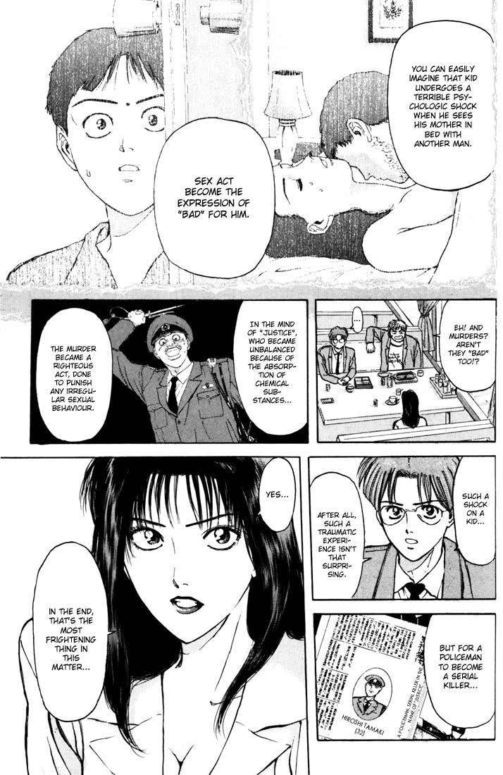 Psychometrer Eiji Chapter 54 page 15 - Chapter 54: "Justice", The Bloodthirsty Killer 9