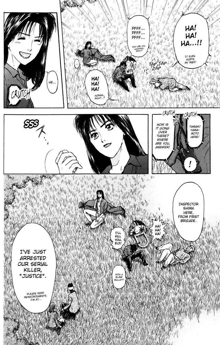 Psychometrer Eiji Chapter 54 page 8 - Chapter 54: "Justice", The Bloodthirsty Killer 9