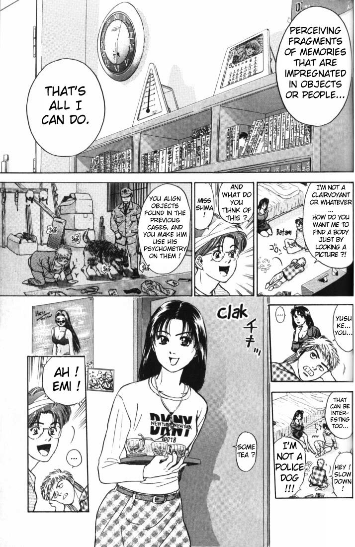 Psychometrer Eiji Chapter 8 page 5 - Chapter 8: Interlude 1:The Psychometry of Justice