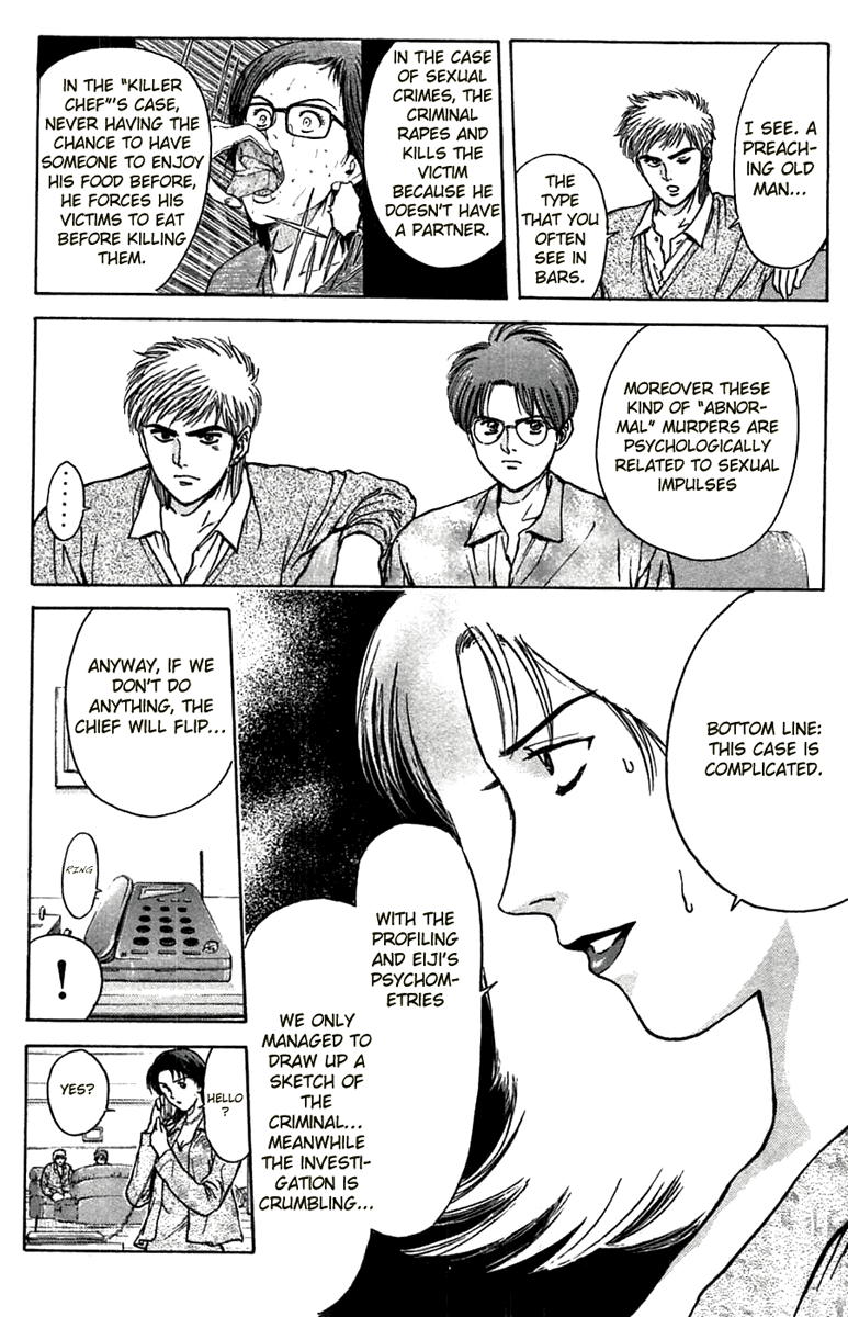 Psychometrer Eiji Chapter 93 page 16 - Chapter 93: Murders on a Plate 3