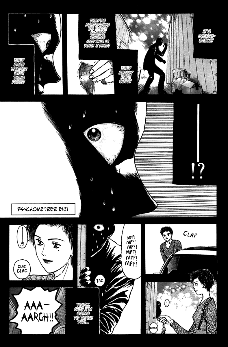 Psychometrer Eiji Chapter 95 page 1 - Chapter 95: Murders on a Plate 5