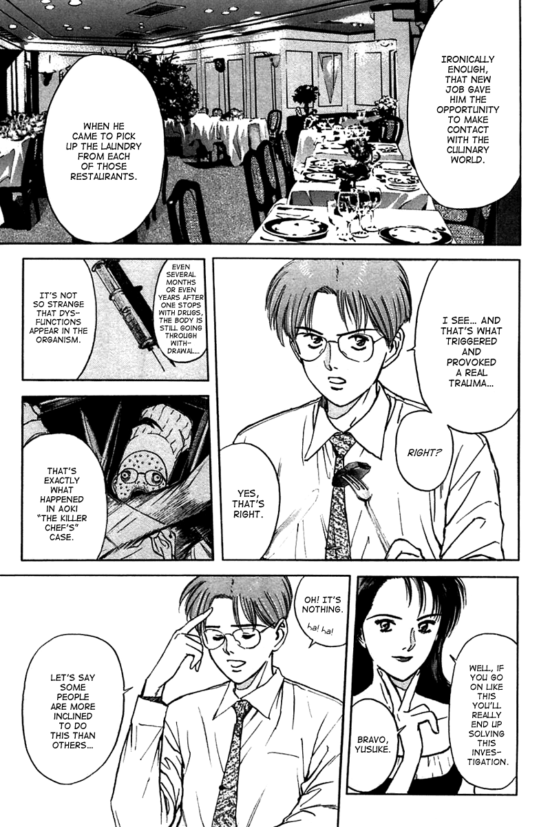 Psychometrer Eiji Chapter 96 page 21 - Chapter 96: Murders on a Plate 6
