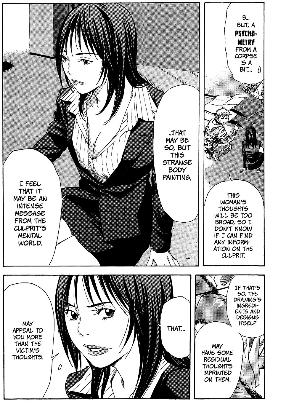 Psychometrer Chapter 1 page 21 - Chapter 1 : Case 1 - PEACE (1)