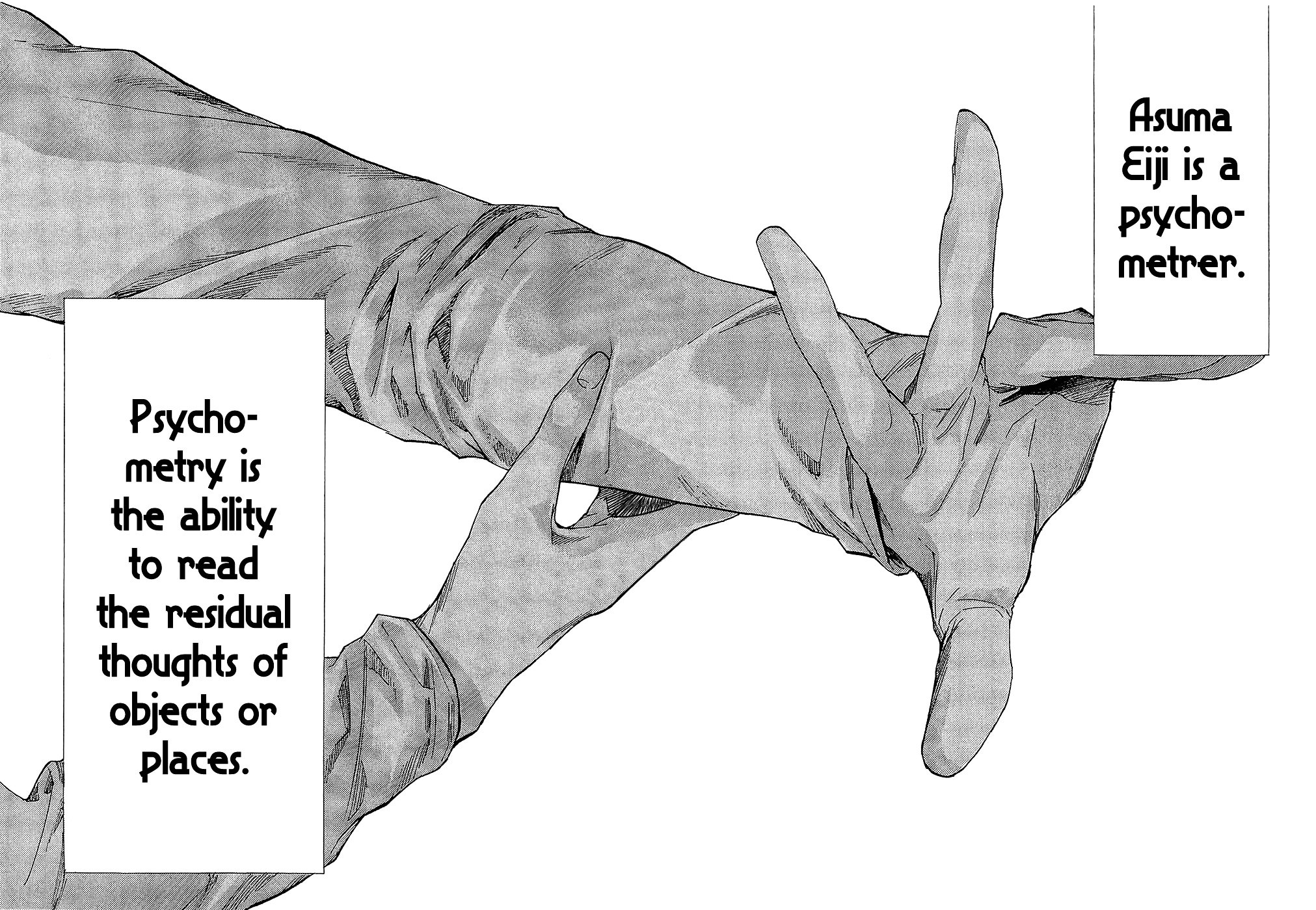 Psychometrer Chapter 1 page 23 - Chapter 1 : Case 1 - PEACE (1)