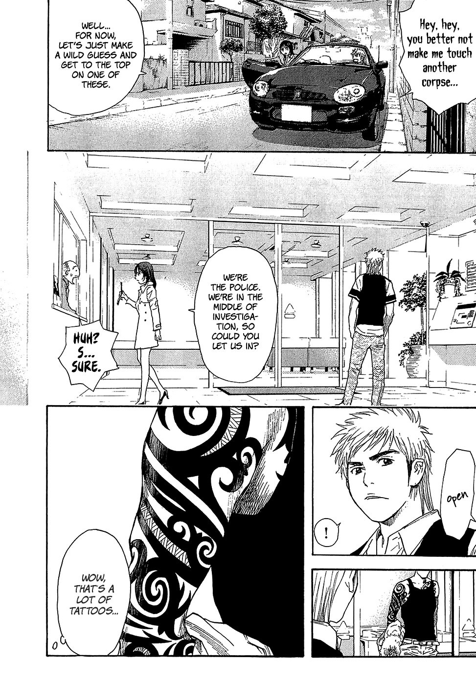 Psychometrer Chapter 1 page 43 - Chapter 1 : Case 1 - PEACE (1)
