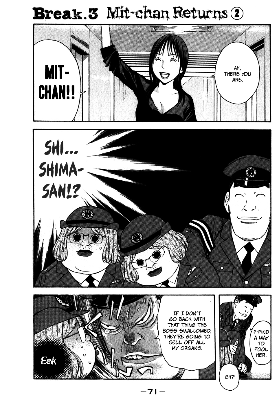 Psychometrer Chapter 11 page 2 - Chapter 11 : Break 3 – Mit-chan Returns 2