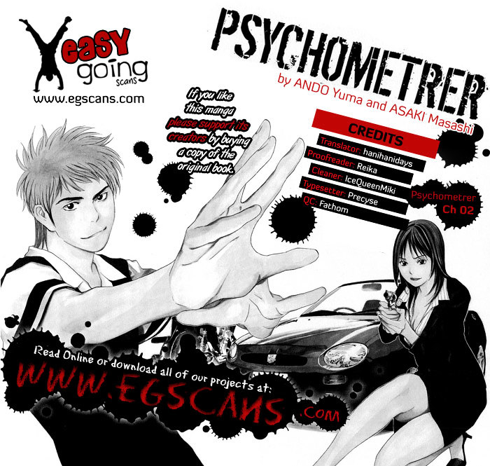 Psychometrer Chapter 2 page 1 - Chapter 2 : Case 1 - PEACE (2)