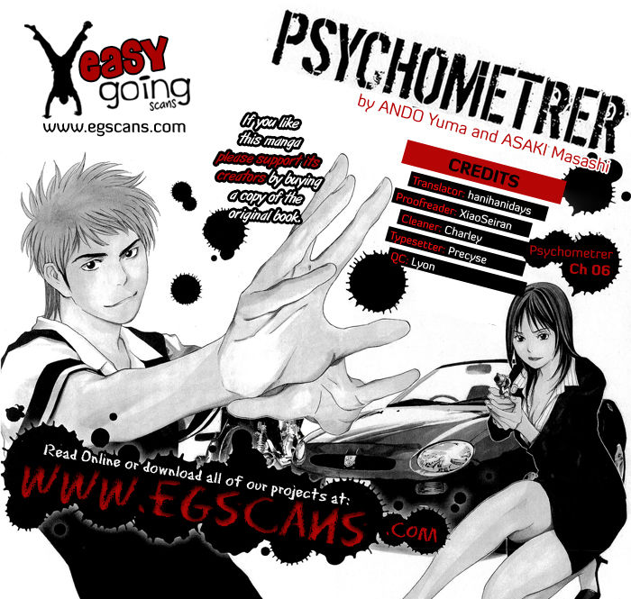 Psychometrer Chapter 6 page 1 - Chapter 6 : Case 1 - PEACE (6)