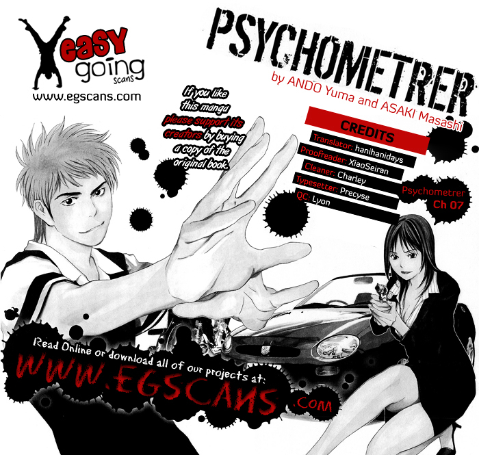 Psychometrer Chapter 7 page 1 - Chapter 7 : Case 1 - PEACE (7)