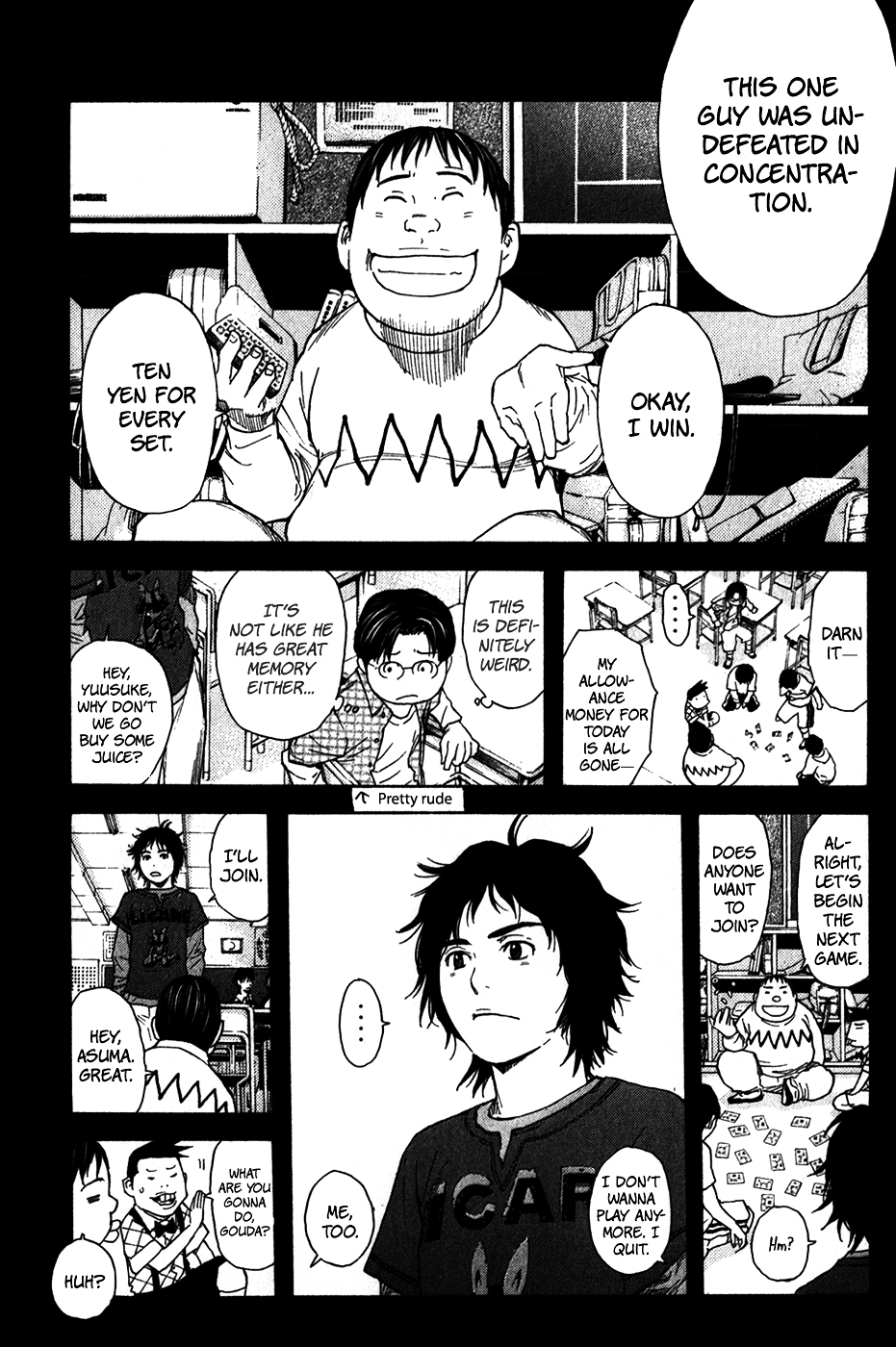 Psychometrer Chapter 9 page 5 - Chapter 9 : Break 1 - Leaguers Cafe