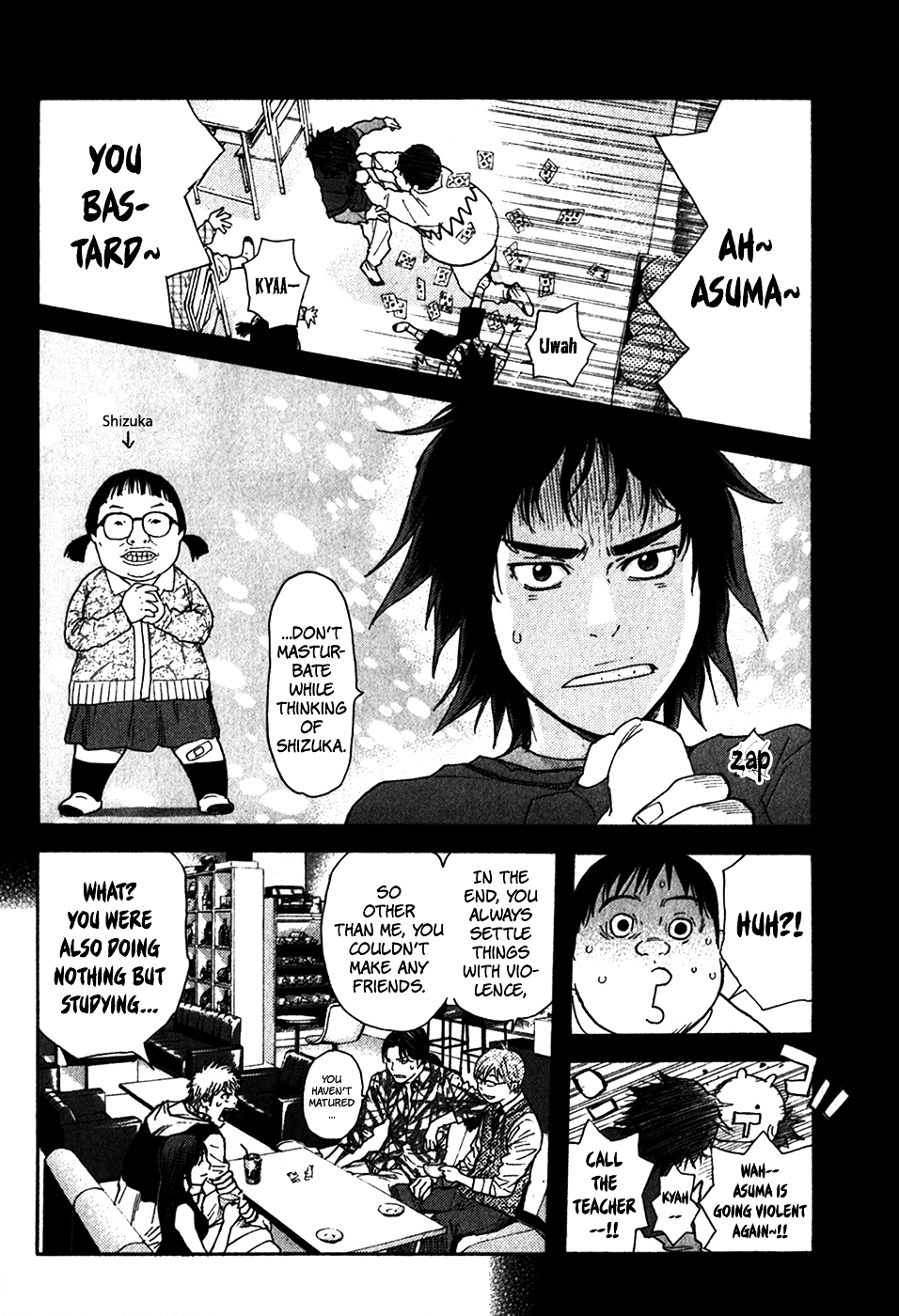 Psychometrer Chapter 9 page 8 - Chapter 9 : Break 1 - Leaguers Cafe