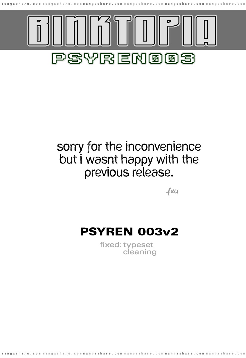 Psyren Chapter 3 page 1 - Chapter 3: Danger Zone