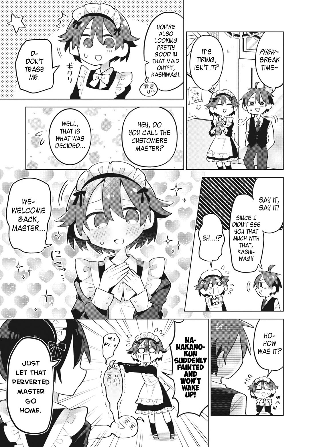 Puberty, an All Boys School!? and Nakano-kun Chapter 13 page 14 - Chapter 13: Welcome Back School Festival