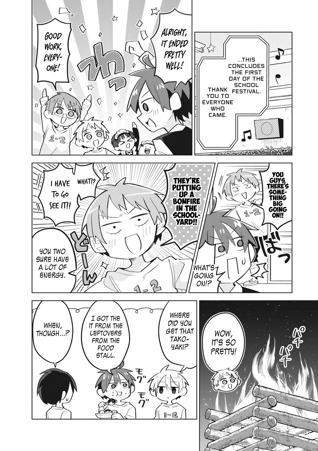 Puberty, an All Boys School!? and Nakano-kun Chapter 13 page 15 - Chapter 13: Welcome Back School Festival