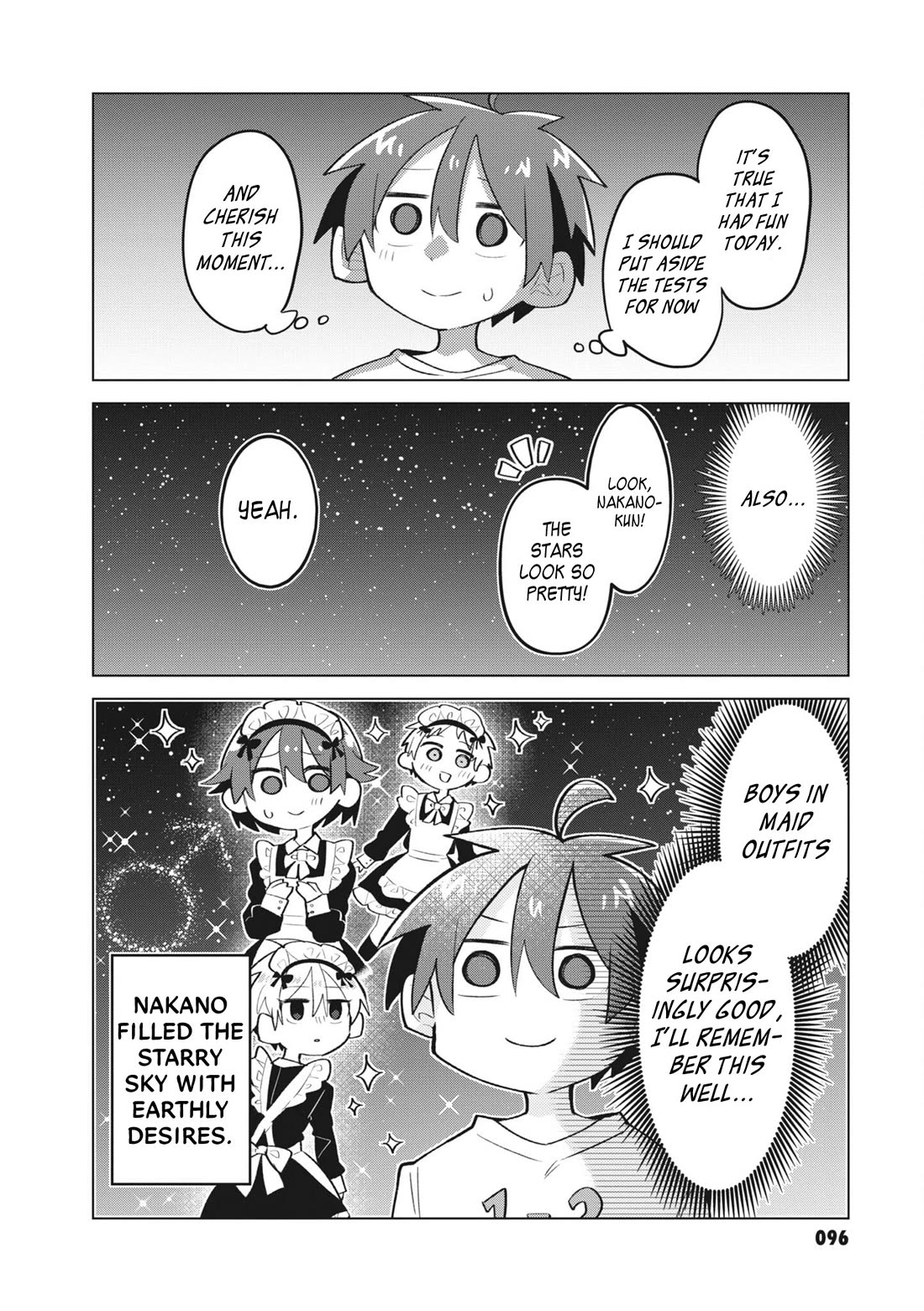 Puberty, an All Boys School!? and Nakano-kun Chapter 13 page 17 - Chapter 13: Welcome Back School Festival