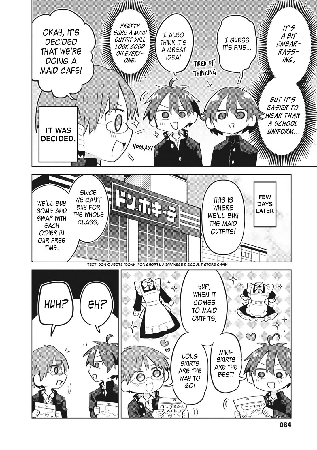 Puberty, an All Boys School!? and Nakano-kun Chapter 13 page 5 - Chapter 13: Welcome Back School Festival