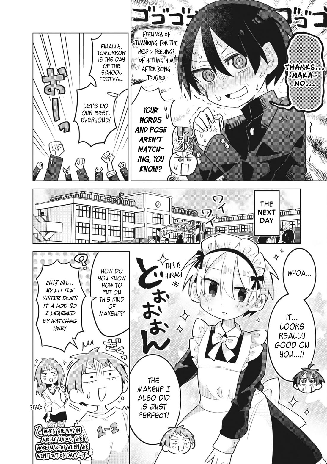 Puberty, an All Boys School!? and Nakano-kun Chapter 13 page 9 - Chapter 13: Welcome Back School Festival