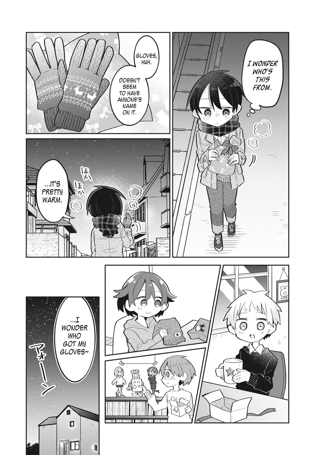 Puberty, an All Boys School!? and Nakano-kun Chapter 14 page 12 - Chapter 14: A Not So Lonely Christmas