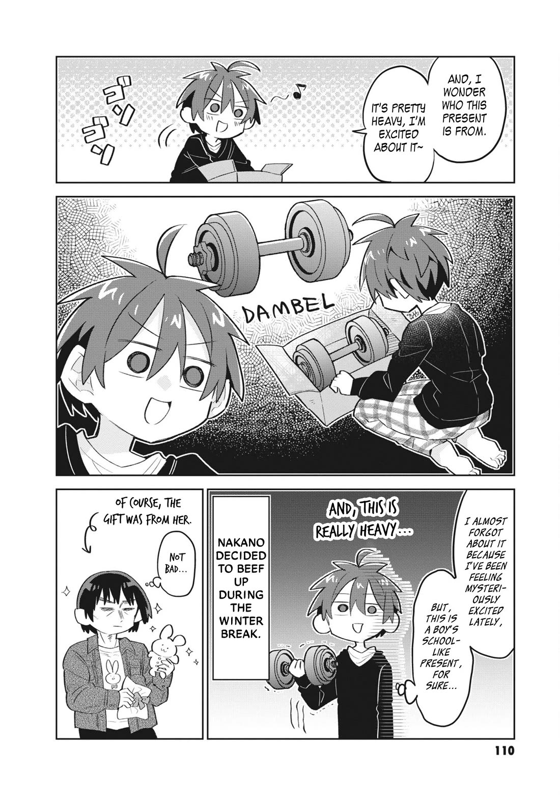 Puberty, an All Boys School!? and Nakano-kun Chapter 14 page 13 - Chapter 14: A Not So Lonely Christmas