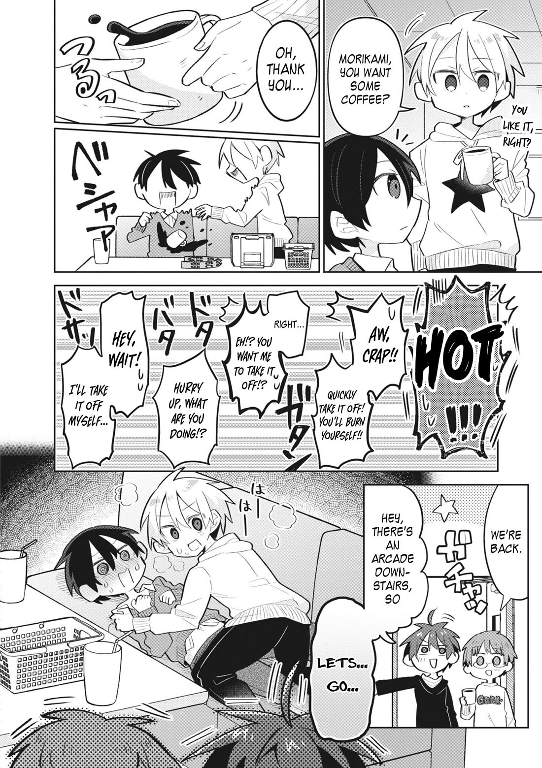 Puberty, an All Boys School!? and Nakano-kun Chapter 14 page 9 - Chapter 14: A Not So Lonely Christmas