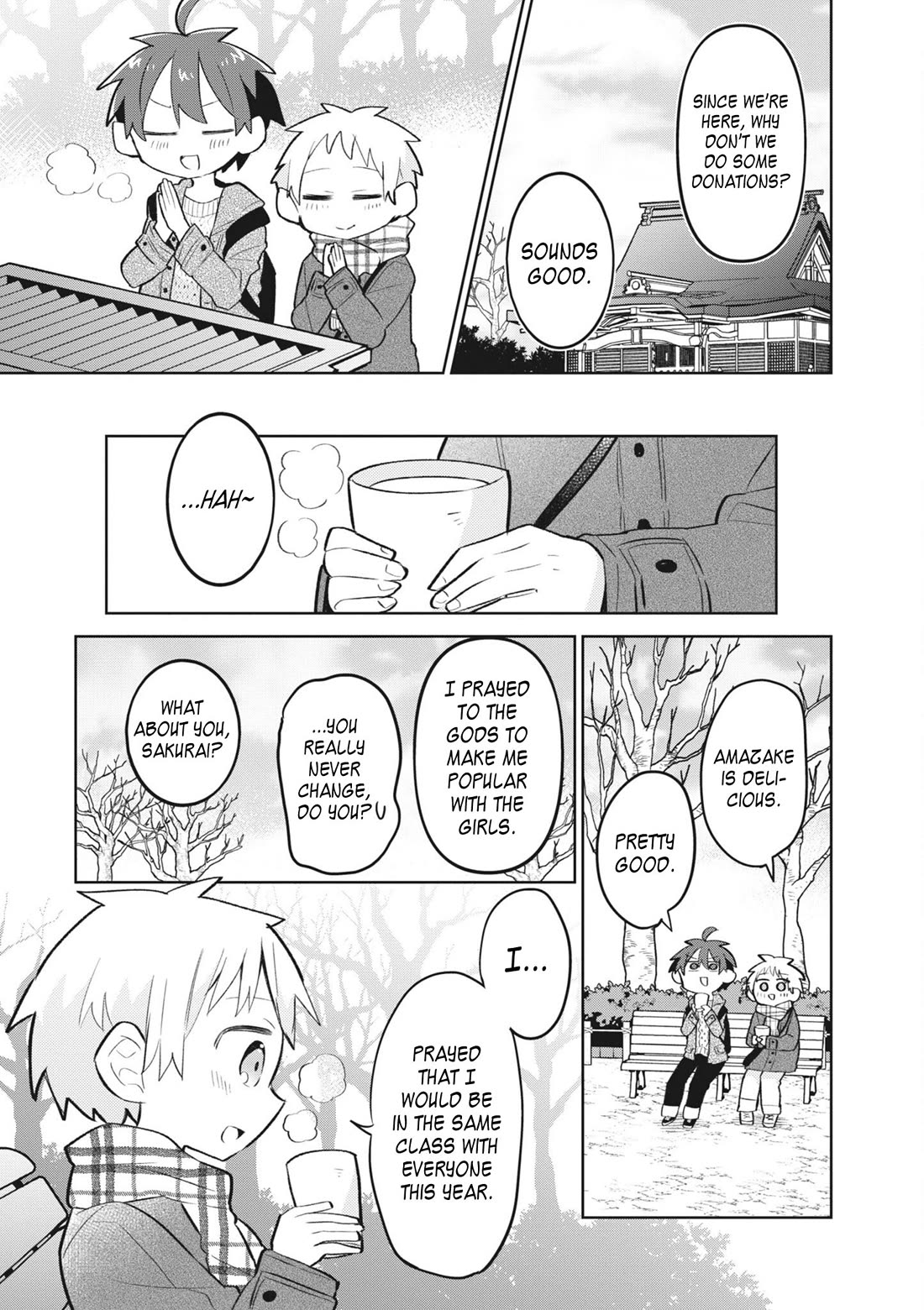 Puberty, an All Boys School!? and Nakano-kun Chapter 15 page 10 - Chapter 15: Go Up! Fortunes of Love