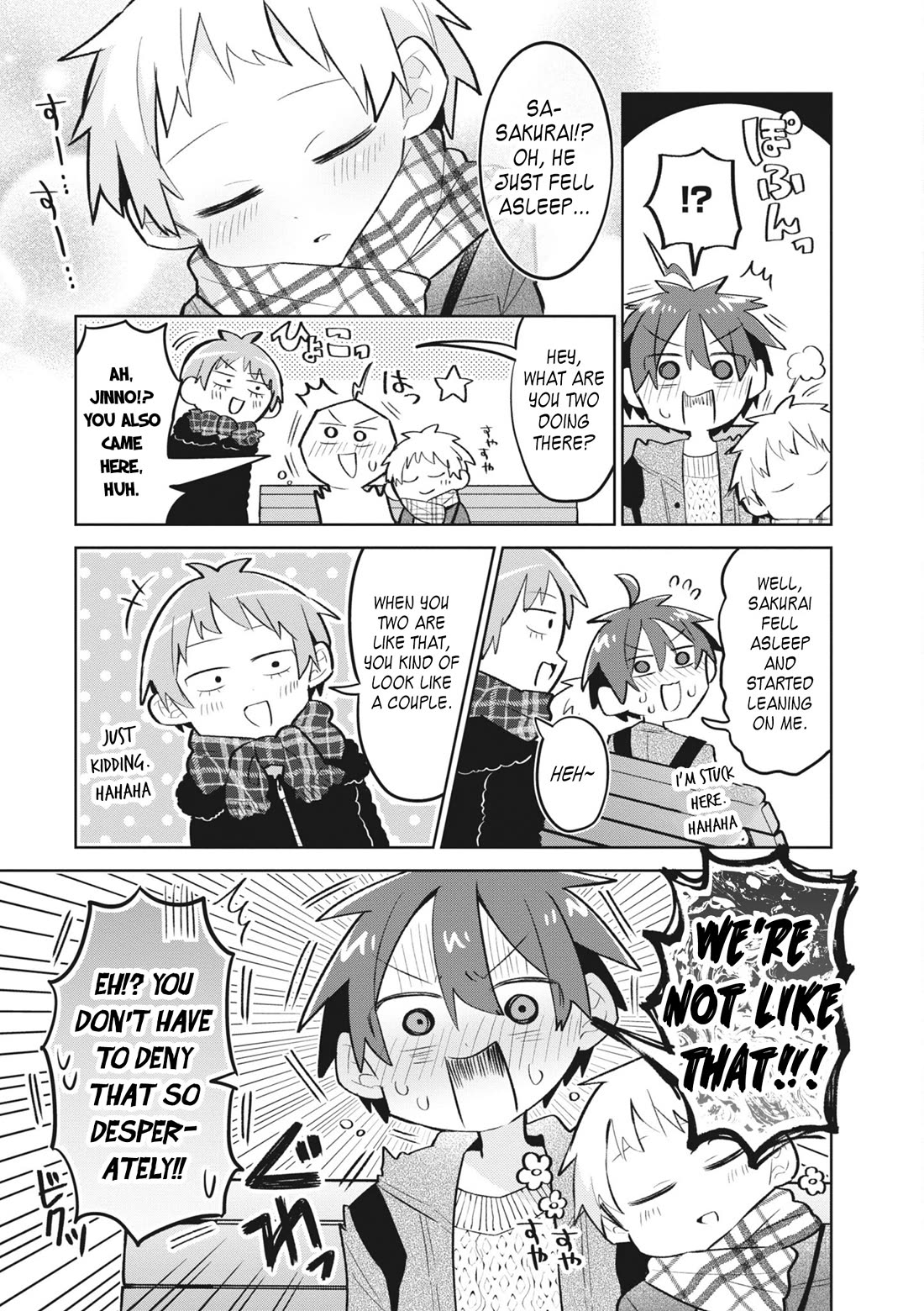 Puberty, an All Boys School!? and Nakano-kun Chapter 15 page 12 - Chapter 15: Go Up! Fortunes of Love