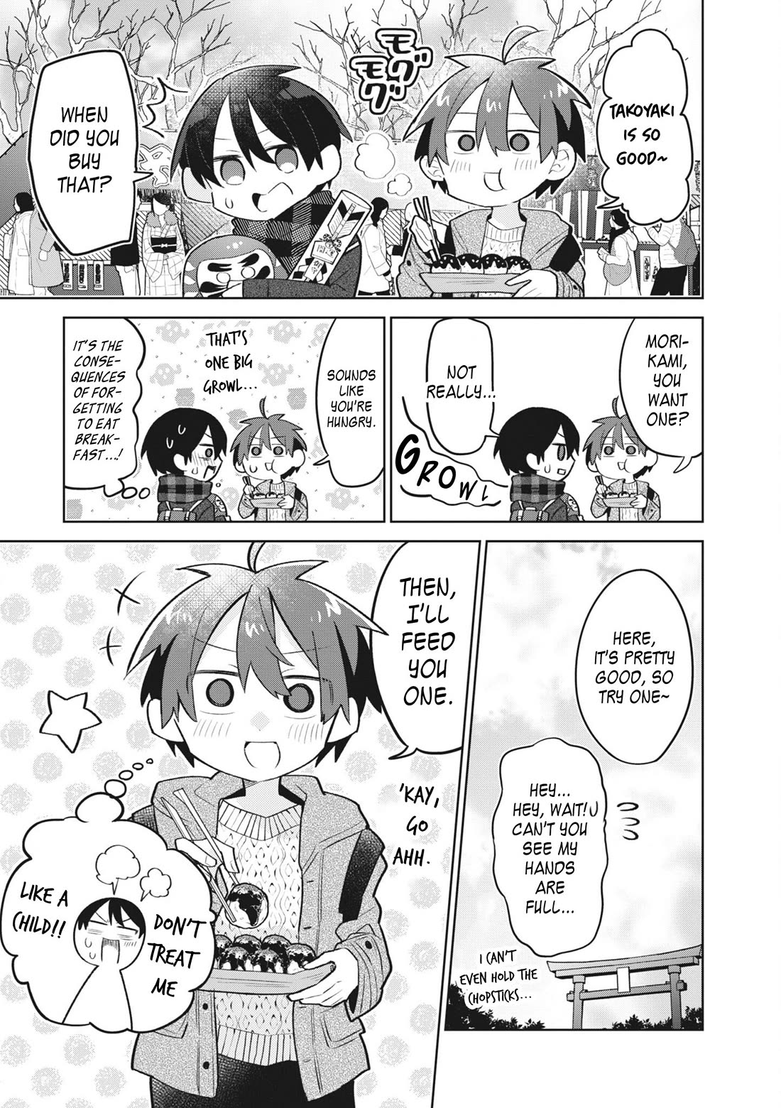 Puberty, an All Boys School!? and Nakano-kun Chapter 15 page 6 - Chapter 15: Go Up! Fortunes of Love