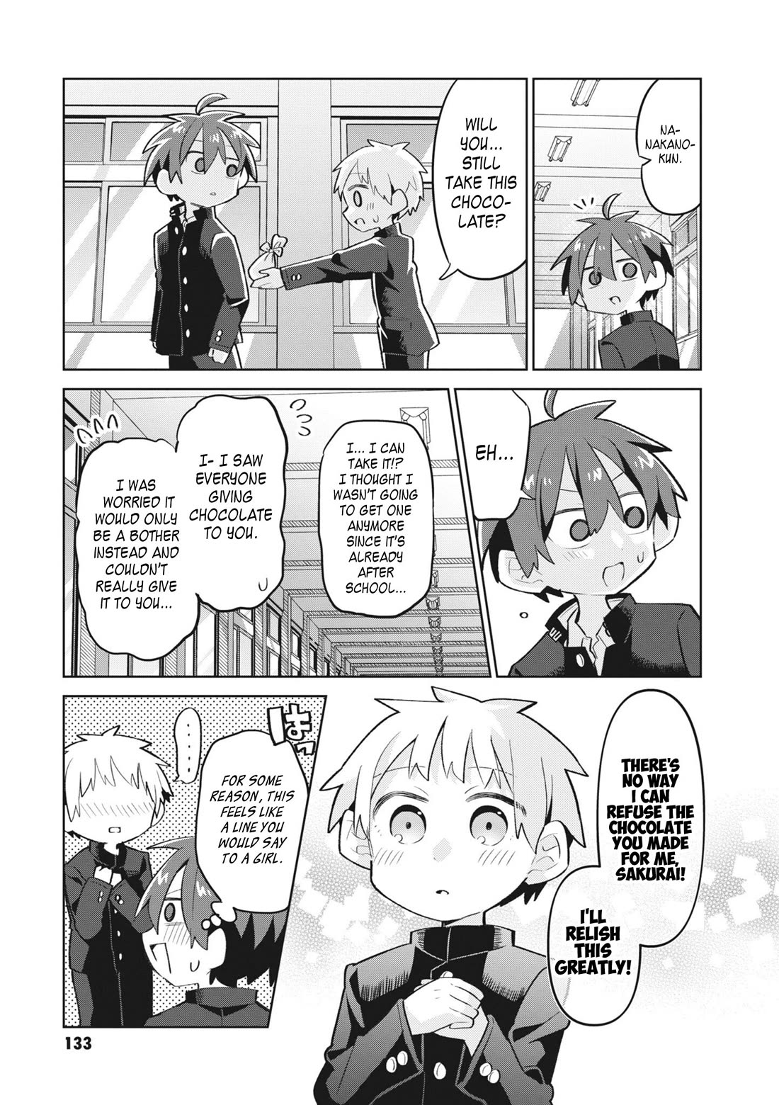 Puberty, an All Boys School!? and Nakano-kun Chapter 16 page 10 - Chapter 16: A Fictional Popular Valentine [END]