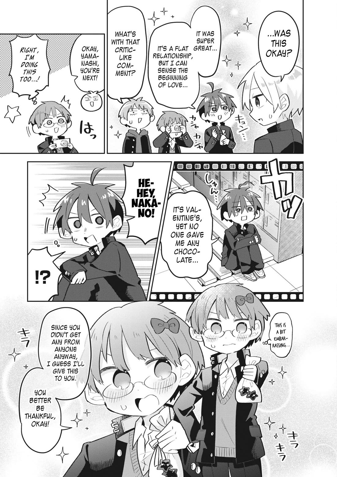 Puberty, an All Boys School!? and Nakano-kun Chapter 16 page 6 - Chapter 16: A Fictional Popular Valentine [END]