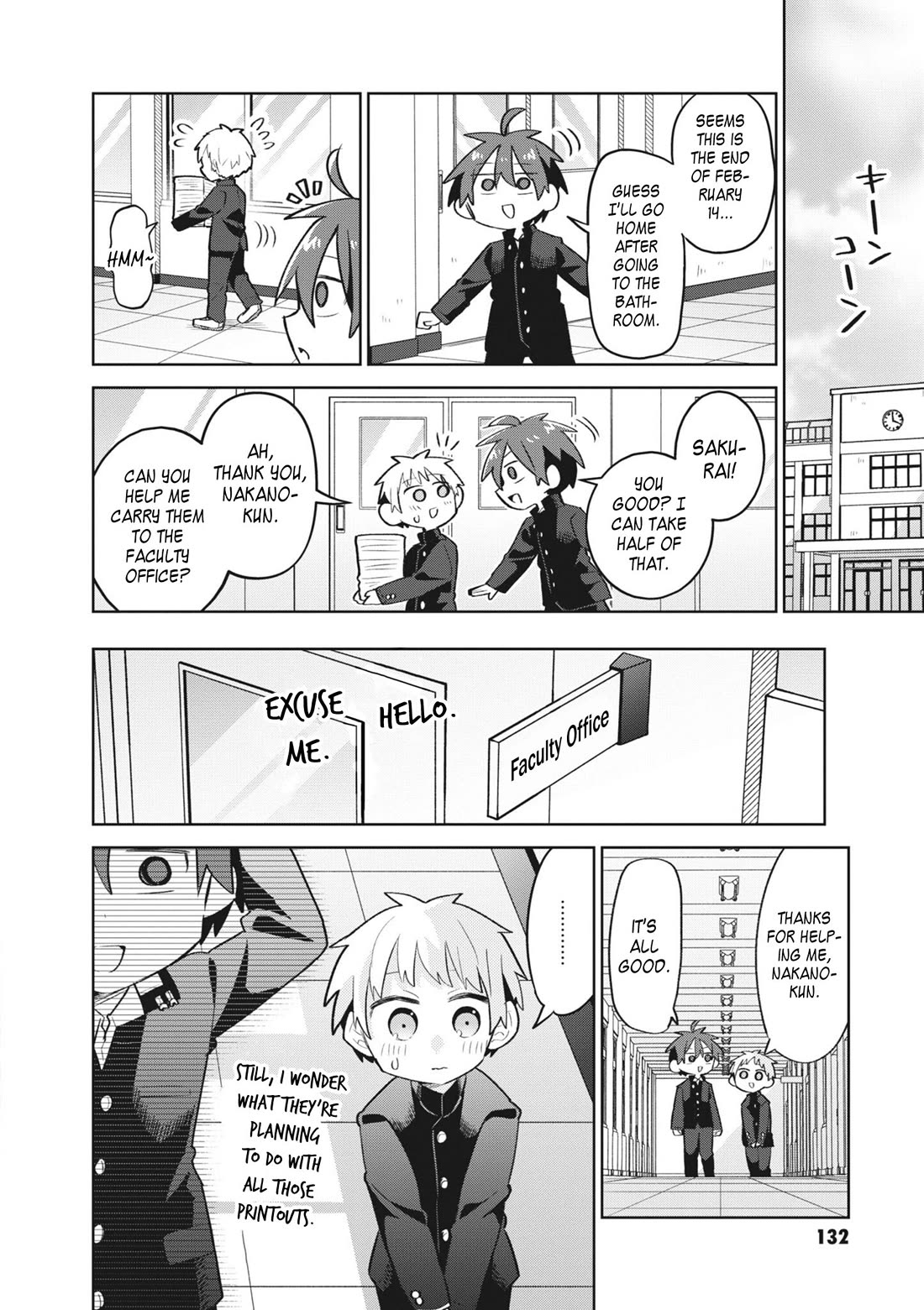 Puberty, an All Boys School!? and Nakano-kun Chapter 16 page 9 - Chapter 16: A Fictional Popular Valentine [END]