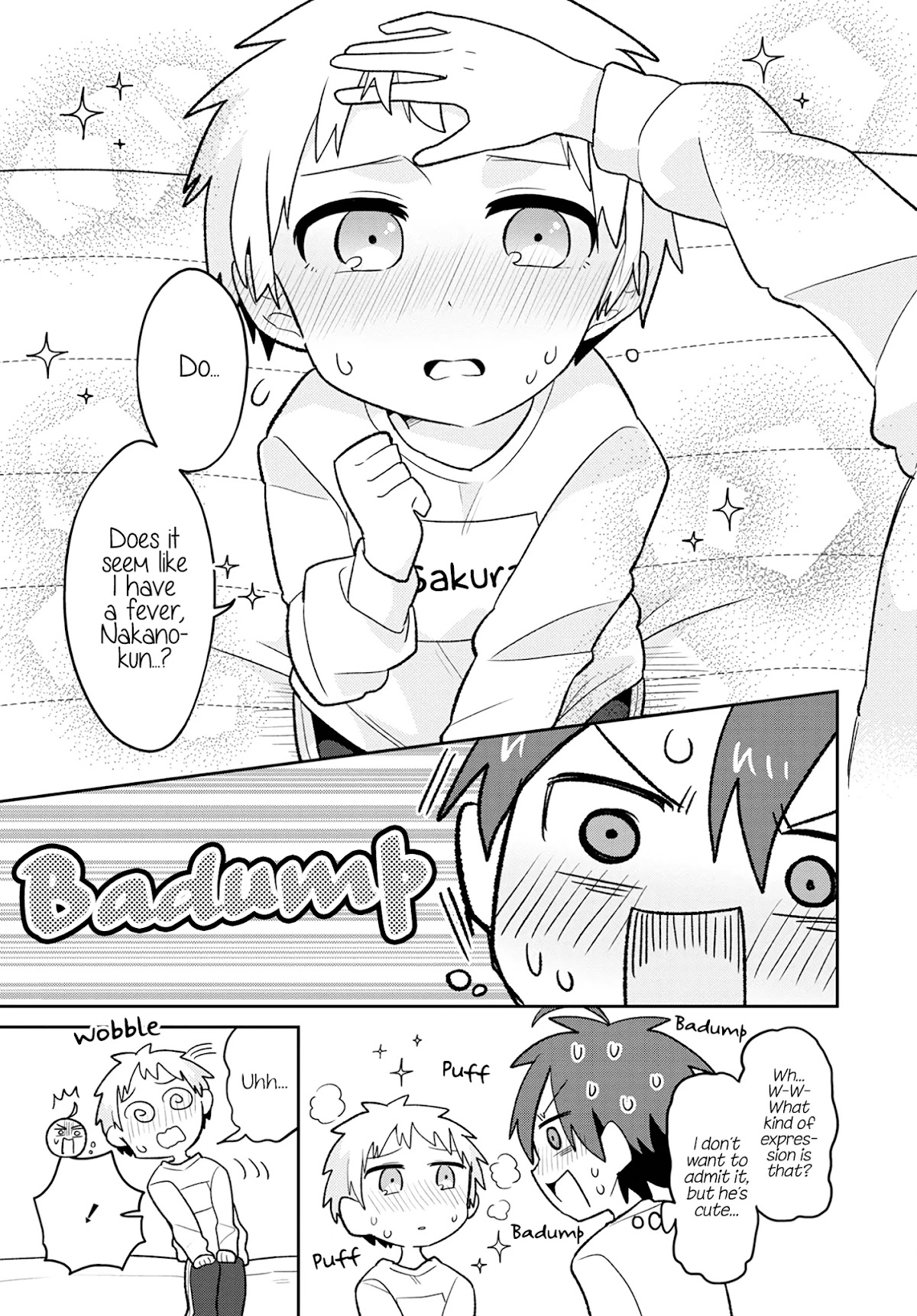 Puberty, an All Boys School!? and Nakano-kun Chapter 2 page 13 - Chapter 2: Why Does He Look So Cute!!?