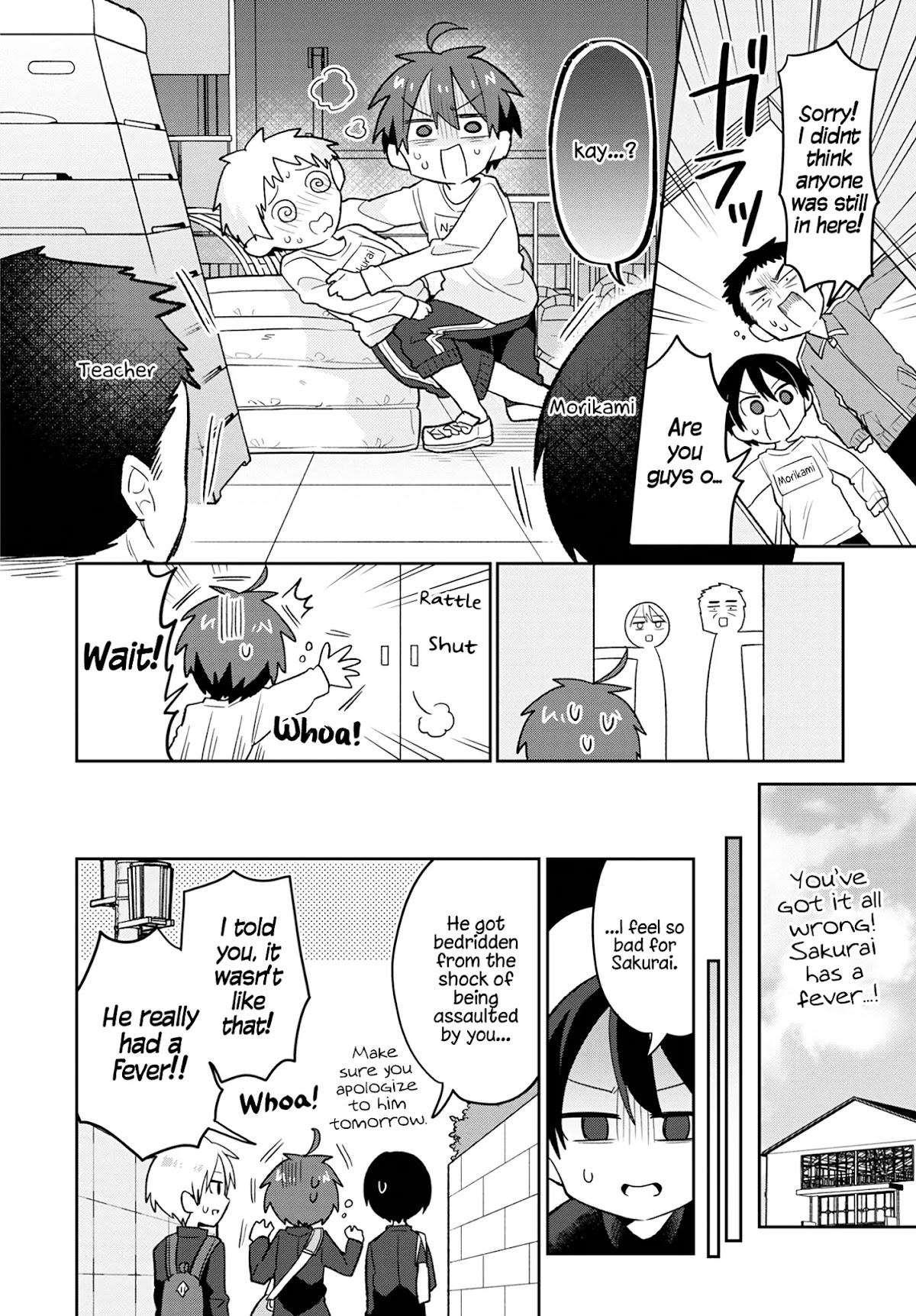 Puberty, an All Boys School!? and Nakano-kun Chapter 2 page 14 - Chapter 2: Why Does He Look So Cute!!?
