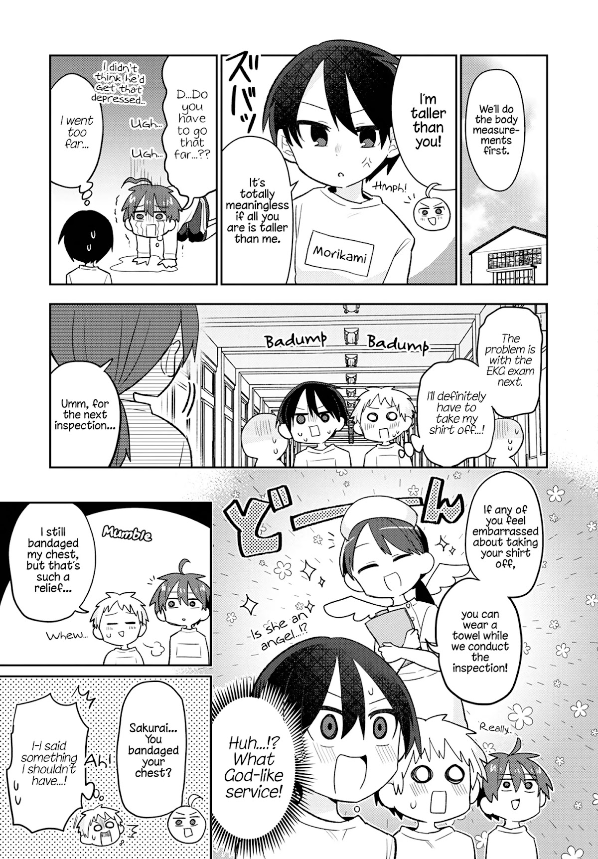 Puberty, an All Boys School!? and Nakano-kun Chapter 2 page 7 - Chapter 2: Why Does He Look So Cute!!?