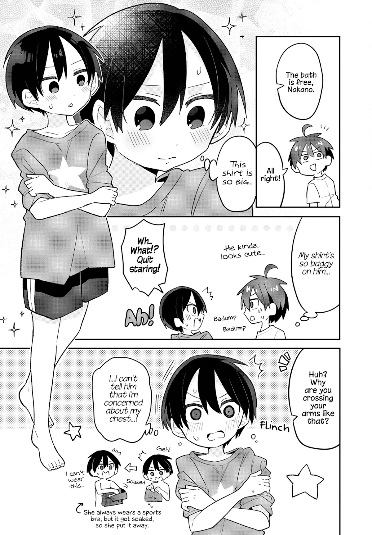 Puberty, an All Boys School!? and Nakano-kun Chapter 3 page 11 - Chapter 3: Rattled Over Mixed Bathing