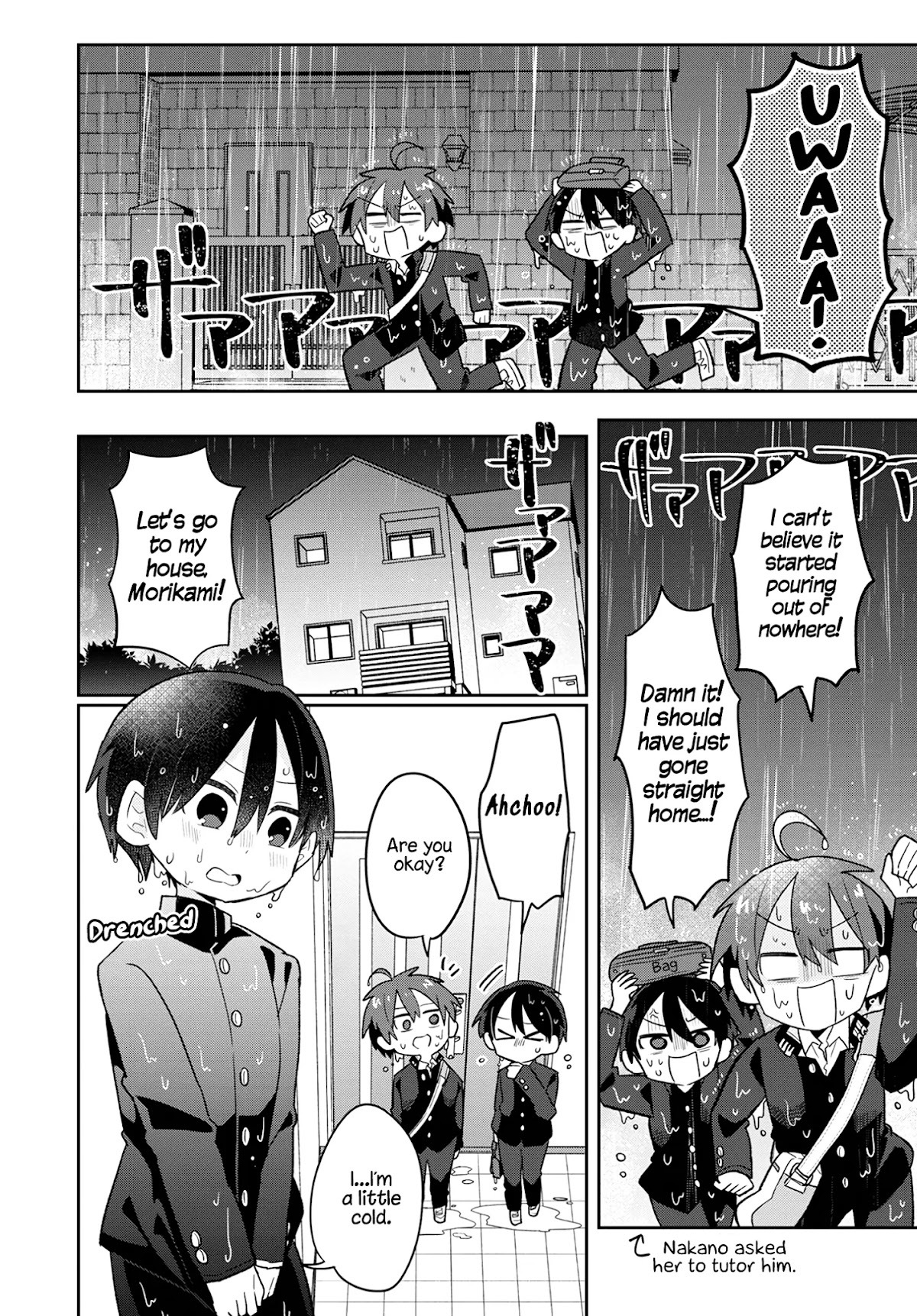 Puberty, an All Boys School!? and Nakano-kun Chapter 3 page 4 - Chapter 3: Rattled Over Mixed Bathing
