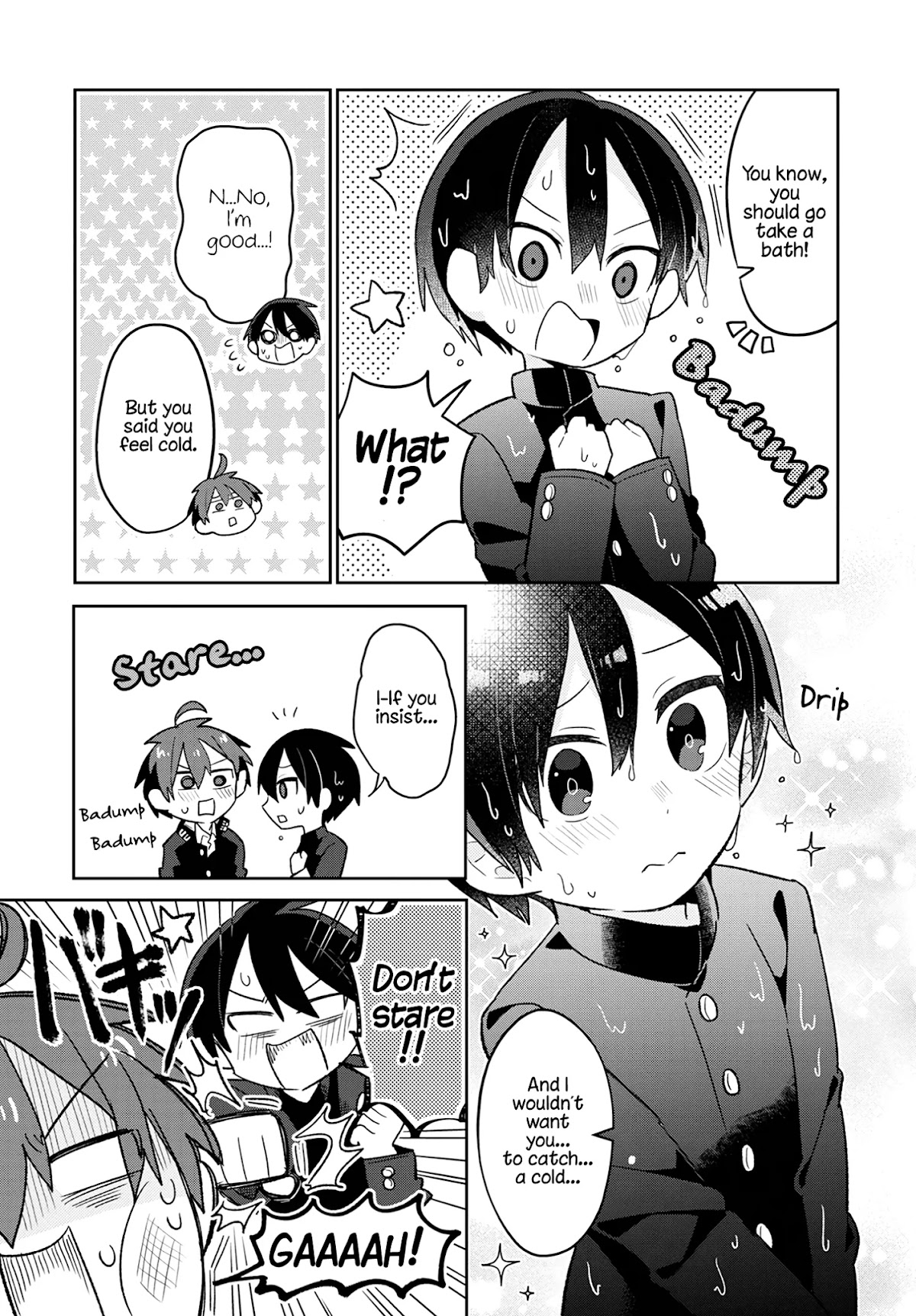 Puberty, an All Boys School!? and Nakano-kun Chapter 3 page 5 - Chapter 3: Rattled Over Mixed Bathing