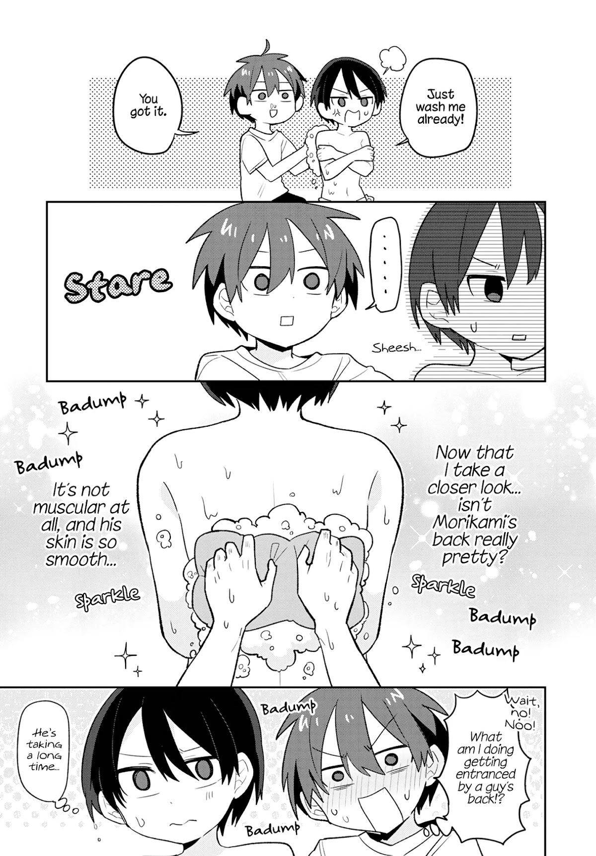 Puberty, an All Boys School!? and Nakano-kun Chapter 3 page 9 - Chapter 3: Rattled Over Mixed Bathing