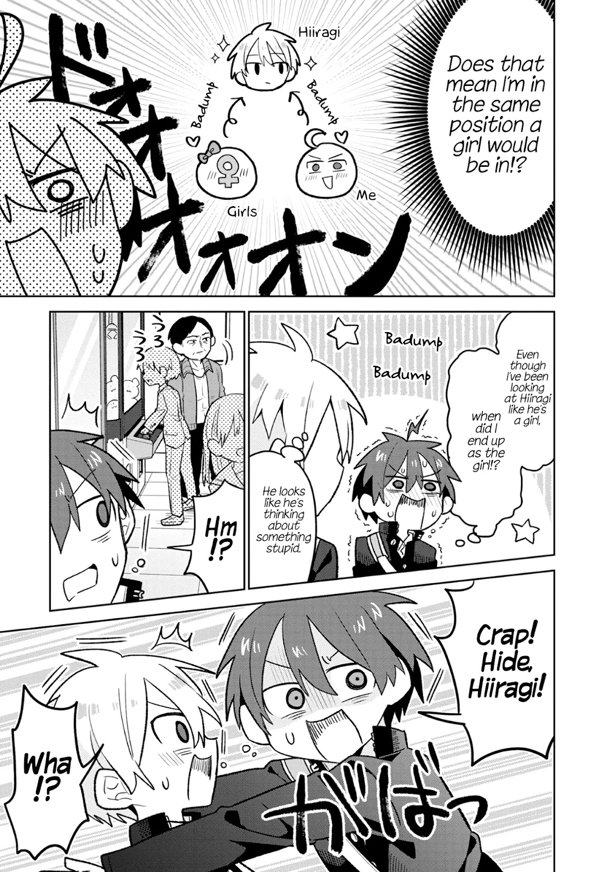 Puberty, an All Boys School!? and Nakano-kun Chapter 4 page 11 - Chapter 4: Come On, Let's Go Home
