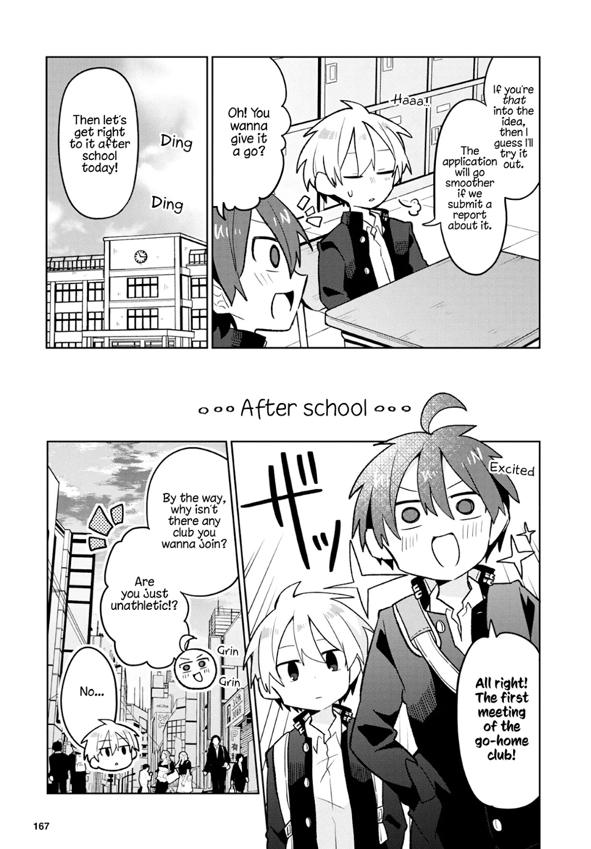 Puberty, an All Boys School!? and Nakano-kun Chapter 4 page 5 - Chapter 4: Come On, Let's Go Home