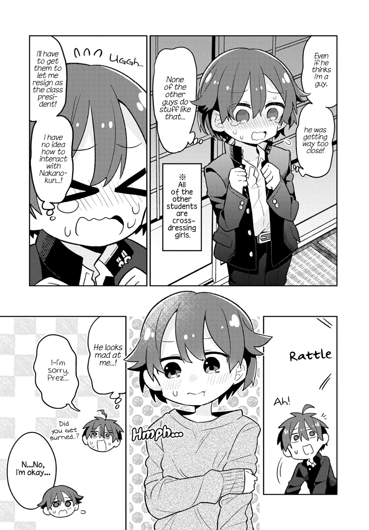 Puberty, an All Boys School!? and Nakano-kun Chapter 5 page 11 - Chapter 5: Understanding Each Other is Hard!