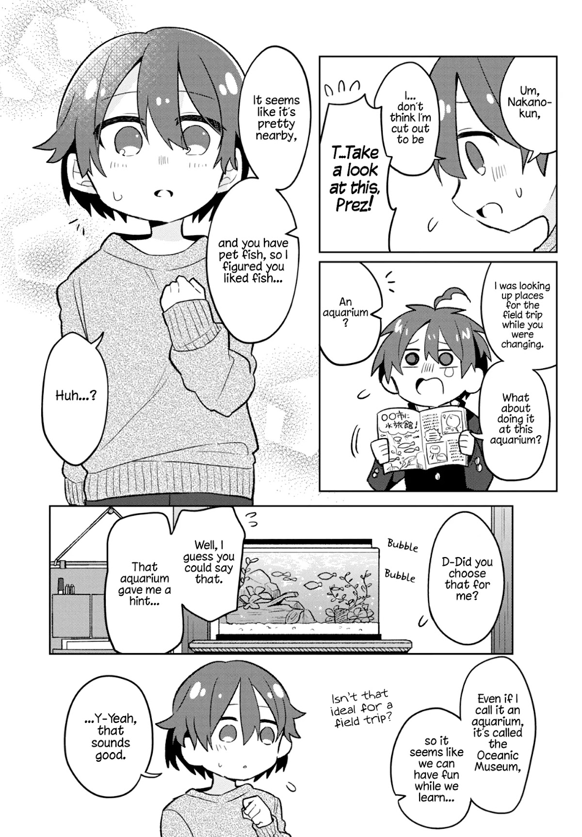 Puberty, an All Boys School!? and Nakano-kun Chapter 5 page 12 - Chapter 5: Understanding Each Other is Hard!