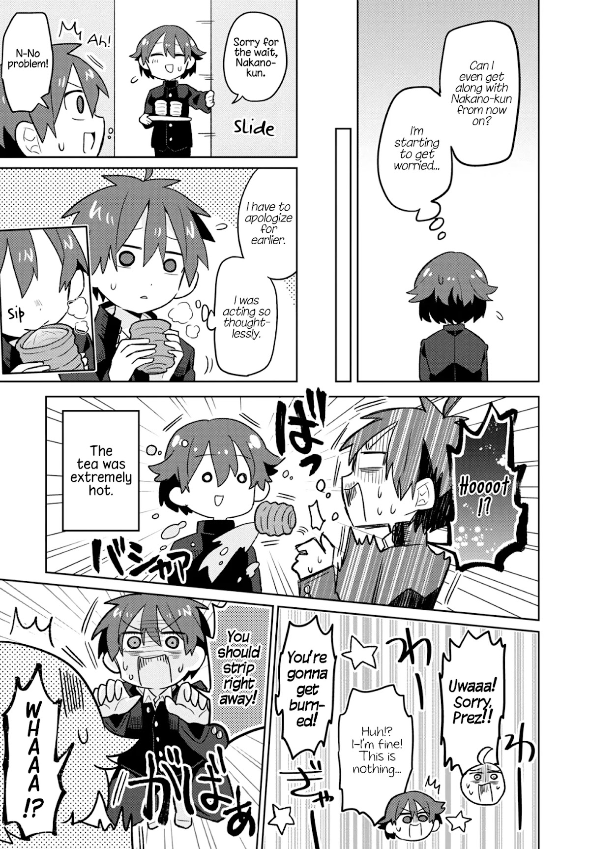 Puberty, an All Boys School!? and Nakano-kun Chapter 5 page 9 - Chapter 5: Understanding Each Other is Hard!