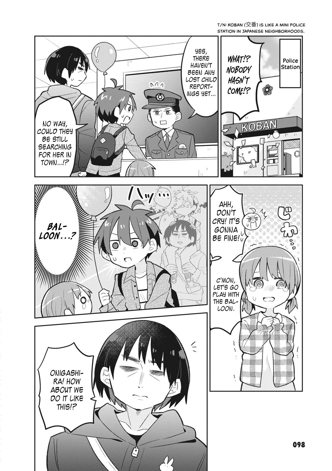 Puberty, an All Boys School!? and Nakano-kun Chapter 6 page 11 - Chapter 6: A Lost Child, Oh My God