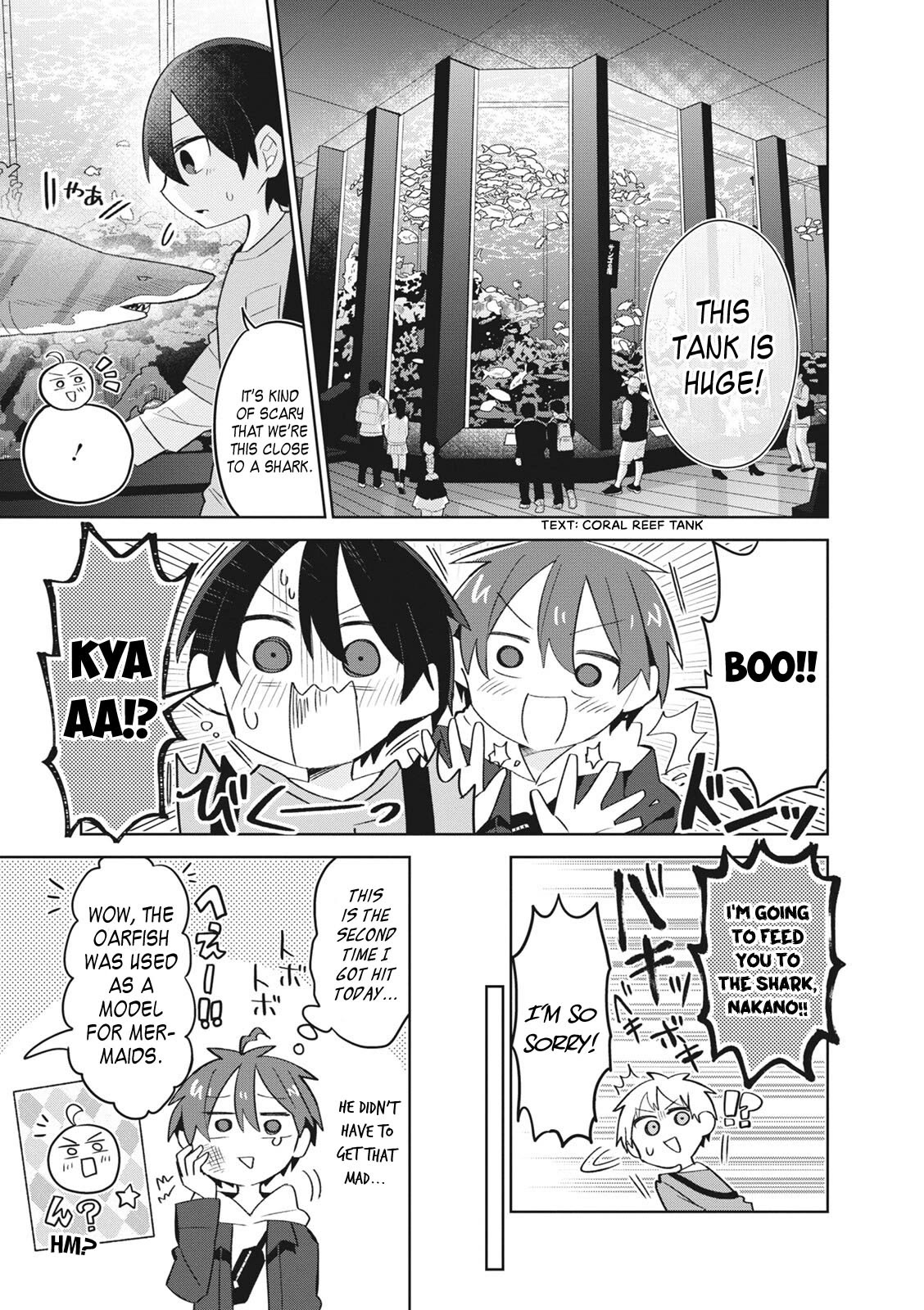 Puberty, an All Boys School!? and Nakano-kun Chapter 7 page 8 - Chapter 7: Harem and Aquarium