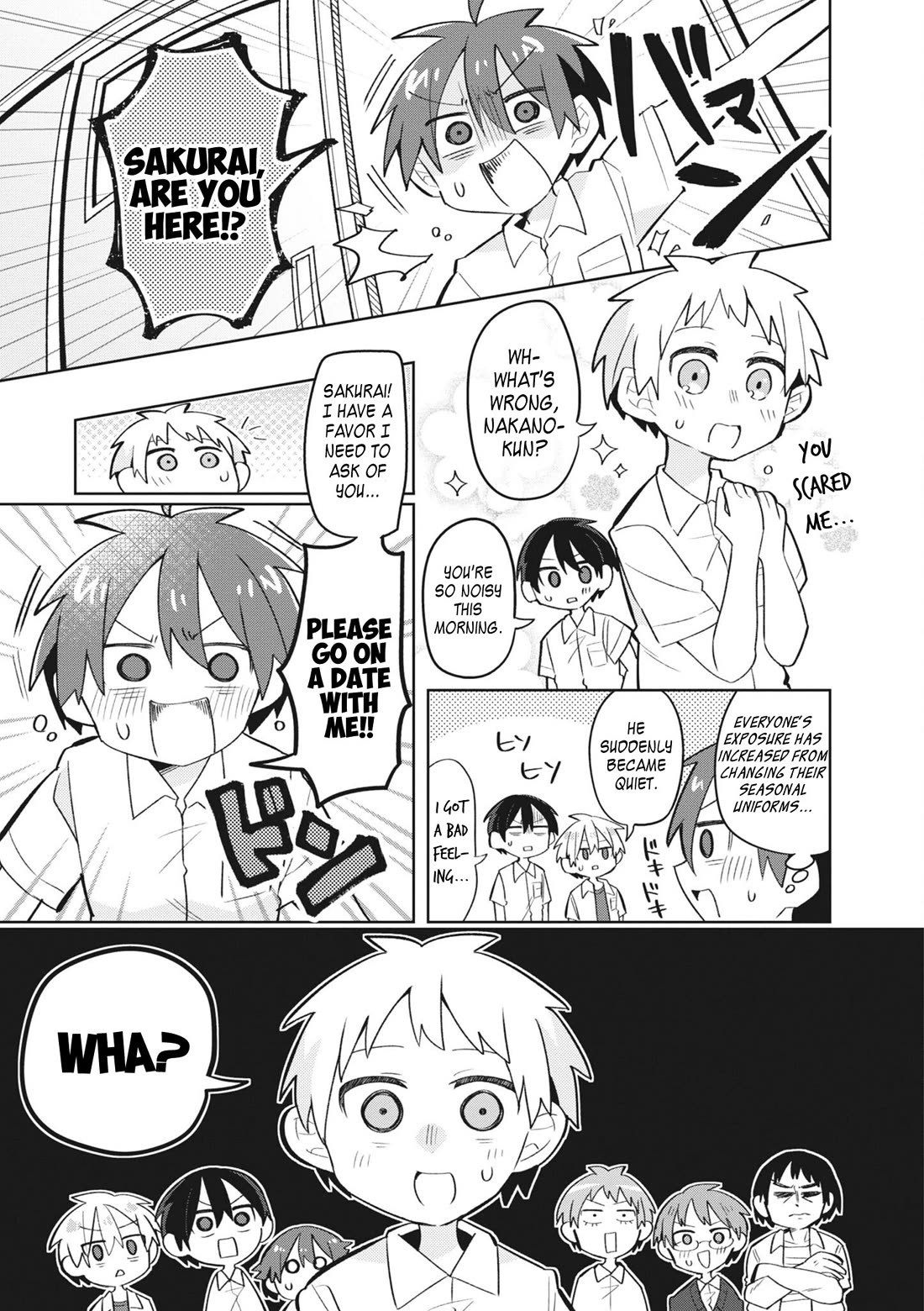 Puberty, an All Boys School!? and Nakano-kun Chapter 9 page 2 - Chapter 9: A Dangerous Date