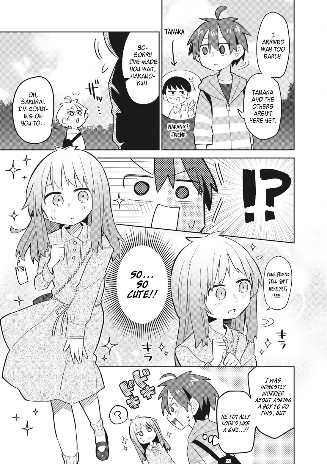 Puberty, an All Boys School!? and Nakano-kun Chapter 9 page 6 - Chapter 9: A Dangerous Date