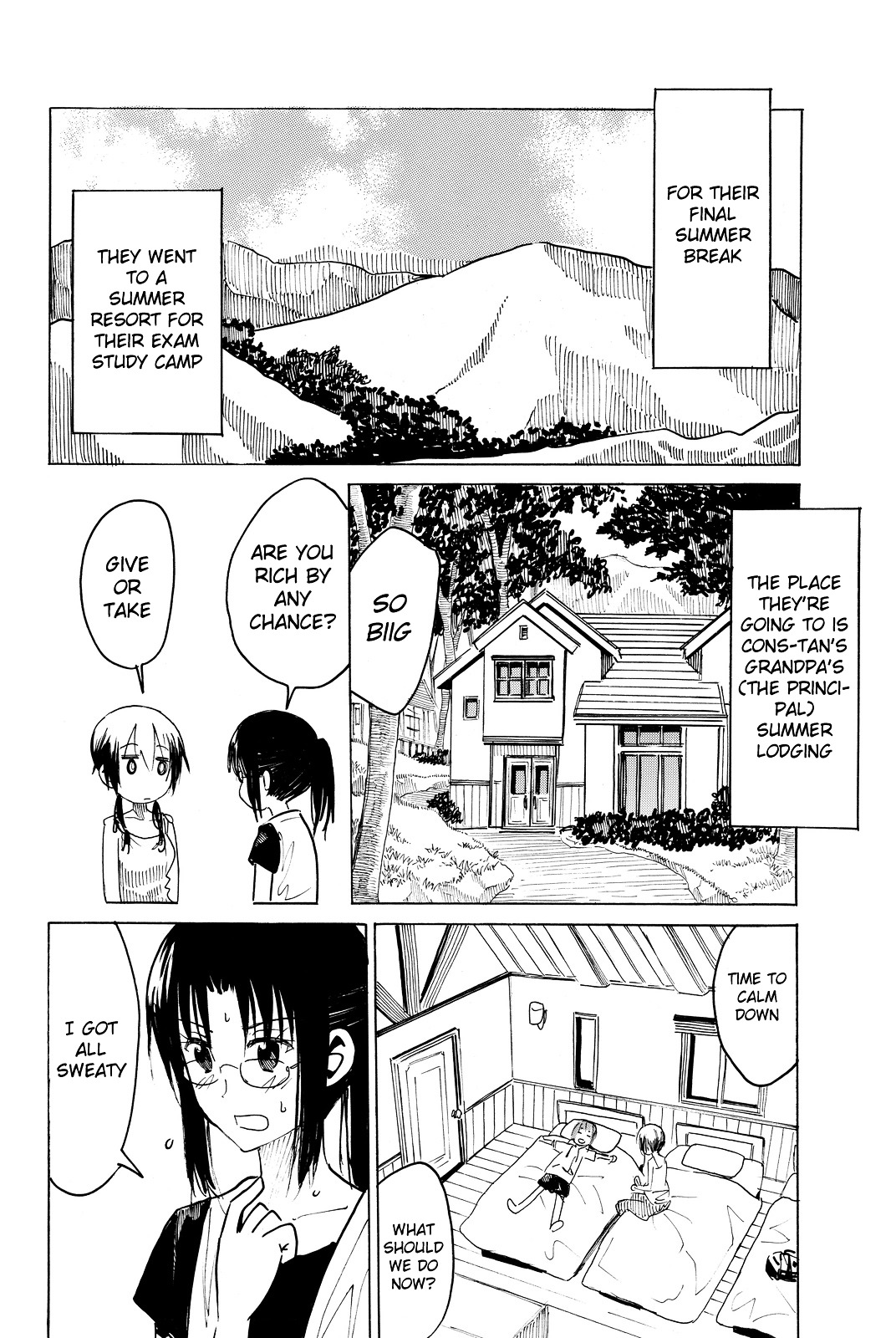 Puchi Puchi Tantan Puchi Tantan Chapter 36 page 2 - Chapter 36 : Exam Camp (Temporary)
