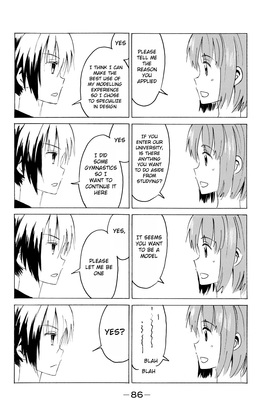 Puchi Puchi Tantan Puchi Tantan Chapter 43 page 4 - Chapter 43 : Interview Master