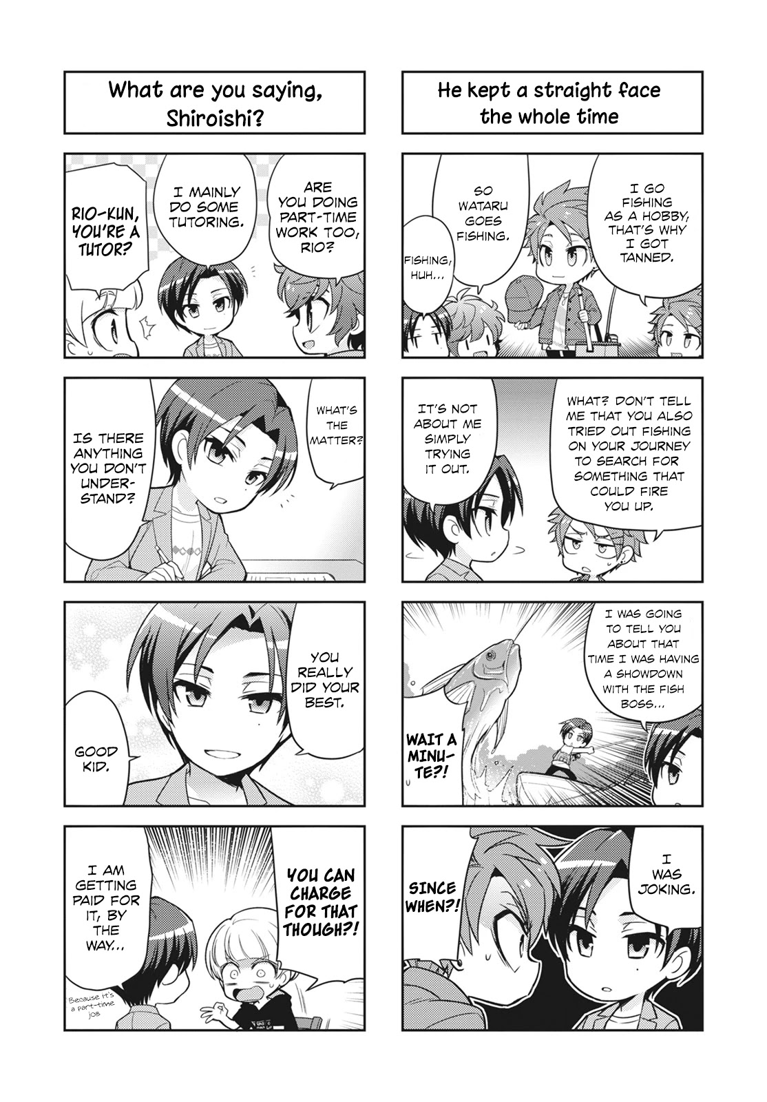 Puchigonavis Chapter 10 page 4 - Chapter 10: Summer Vacation of University Students